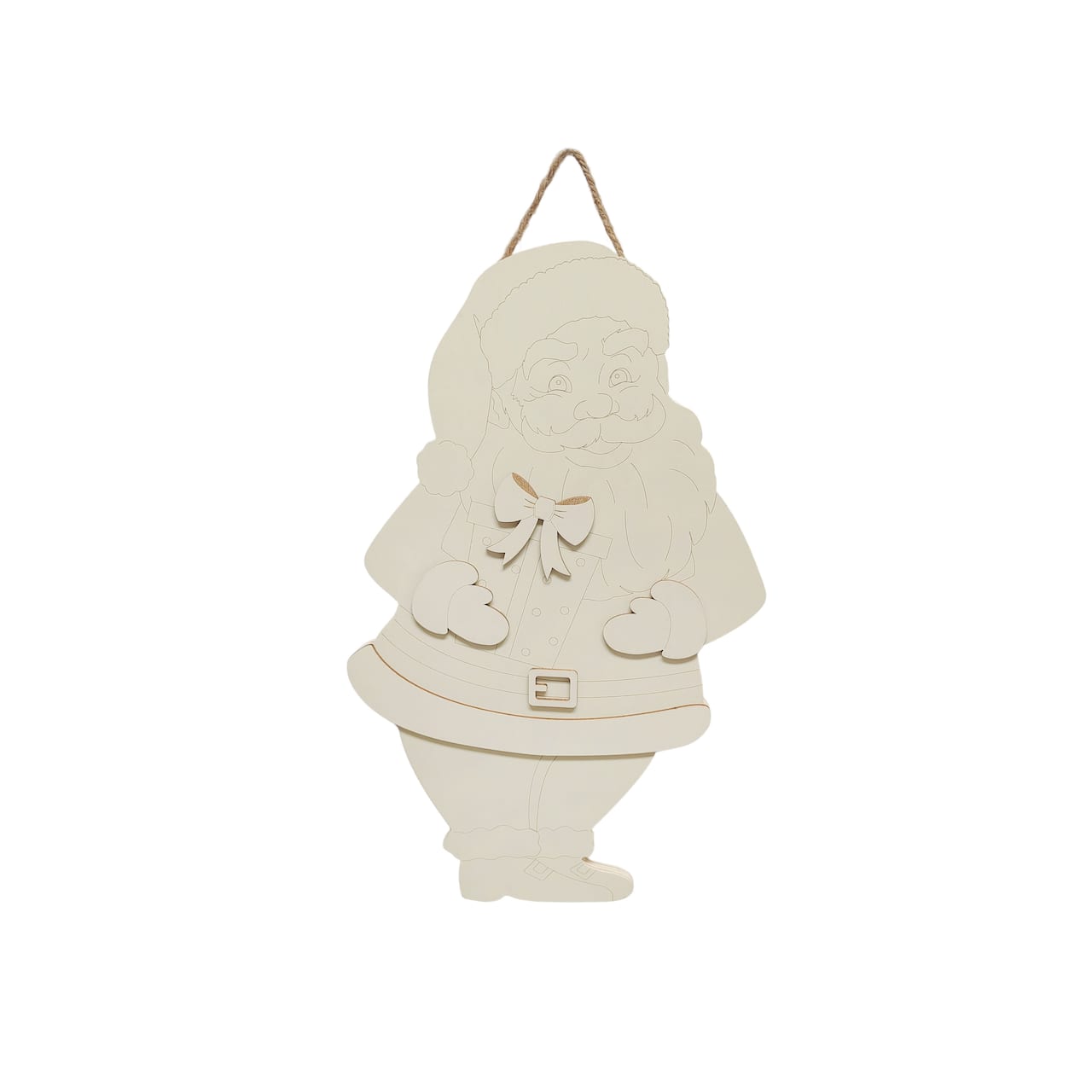 10" Santa Claus DIY Wood Décor by Make Market®